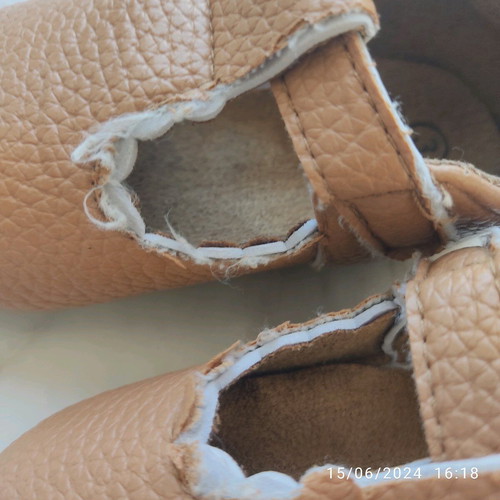 Mary Janes baby ballerinas used size 20 from synthetic leather