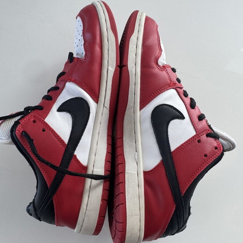 Nike Dunk Low Pro sneakers like new, red white black, EU 40 US 7.5