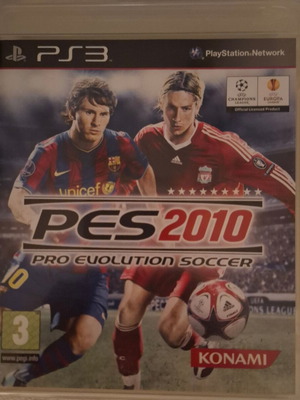 Pro Evolution Soccer 2010 PS3 used, sports game