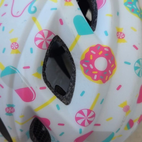Children's Bicycle Helmet used, size 25c, for girls
