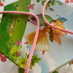 Empty polygon-shaped box new with fairy print