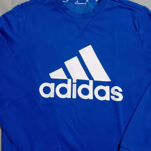 Adidas sweatshirt used, blue, size 152 cm, 10 years old