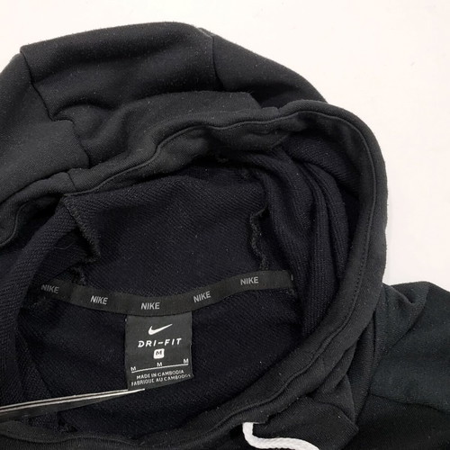Nike Swoosh Dri Fit Training Hoodie like new, men's S-M, black