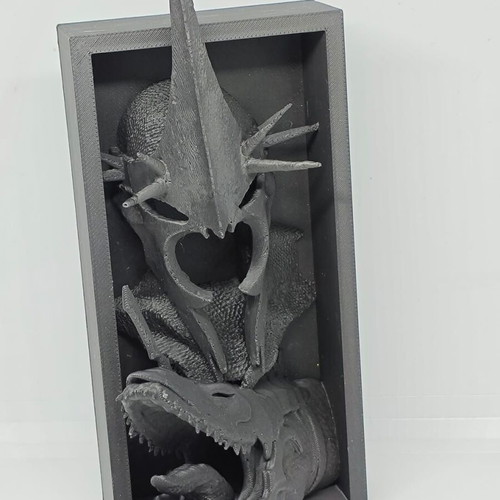 Witch-king of Angmar and Fell Beast 3D wall art like new