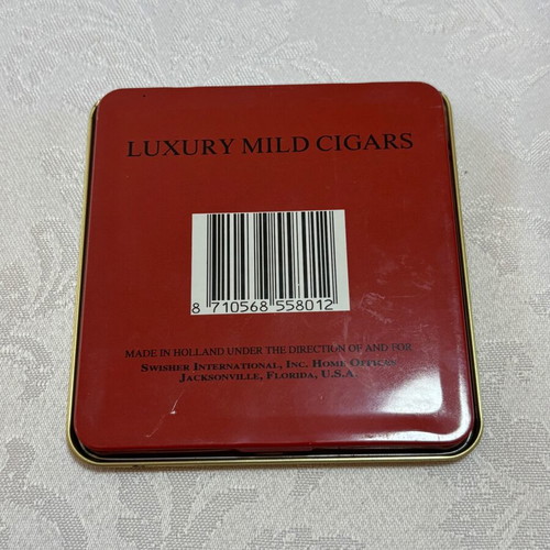 King Edward "Diamonds Extra" metal cigar box used