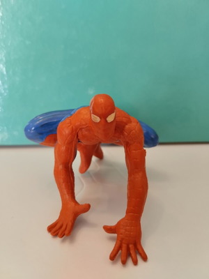 Spider-Man figure from PVC 2004 used with minor paint wear