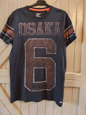Superdry Osaka t-shirt like new, navy blue, size S
