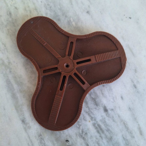 Door Stop Brown plastic like new