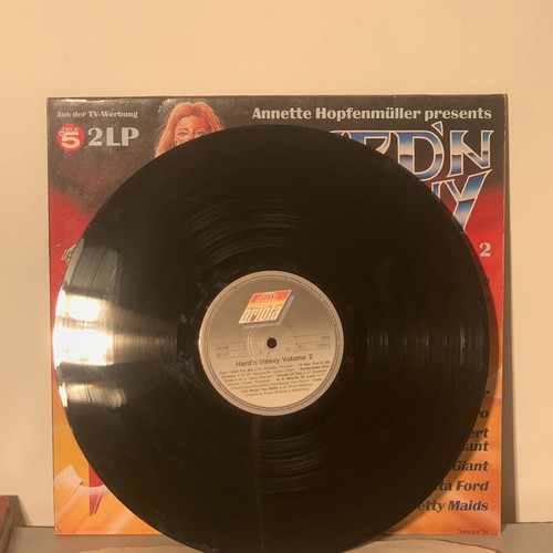 Hard 'N Heavy Vol. 2 Double Vinyl LP used, original 1990 German pressing