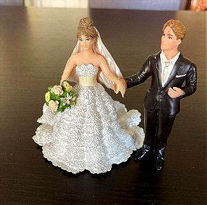Φιγούρες γαμπρός και νύφη για τούρτα γάμου αλλά και για παιχνίδι