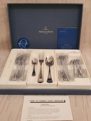 Σετ Villeroy & Boch 1748 με 6 πιρούνια, 6 κουτάλια και 6 κουταλάκια καινούργιο