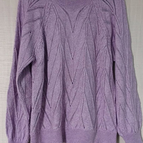 Mango women's lilac sweater like new