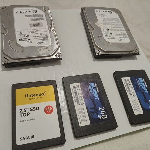 SSD and HDD drives pack like new, Silicon Power, Patriot, Intenso, Seagate