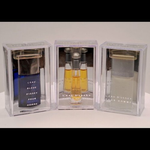 Miyake Collection μινιατούρες αρωμάτων καινούργιες, 1 για γυναίκες 2 για άντρες