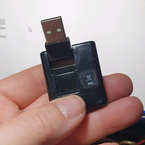 Sharkoon Media Reader S used, compact card reader