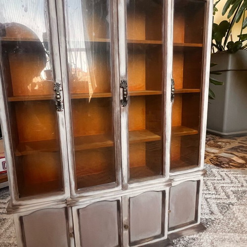 Deagostini bookshelves refurbished, set of 2, vintage wood