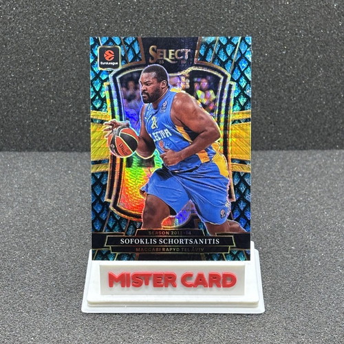 2025-26 Panini Select Euroleague Sofoklis Schortsanitis Dragon Scale card near mint