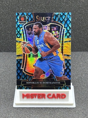 2025-26 Panini Select Euroleague Sofoklis Schortsanitis Dragon Scale card near mint
