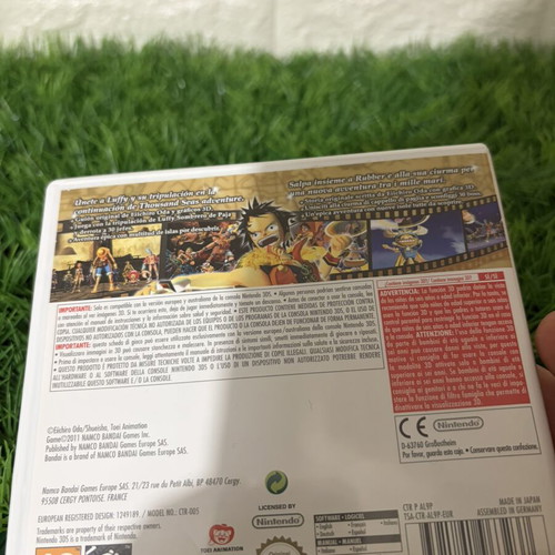 One Piece Unlimited Cruise SP 2 Nintendo 3DS game used