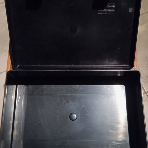 Plastic car first aid kit case used, large size, German