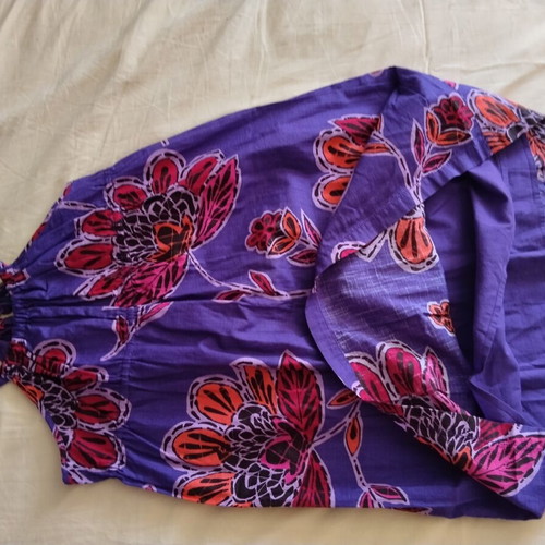 GAP Kids XL floral cotton dress, purple