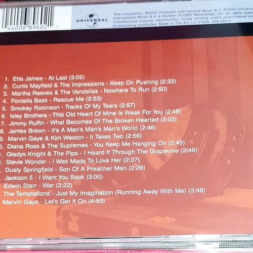 Classic Soul The Universal CD used