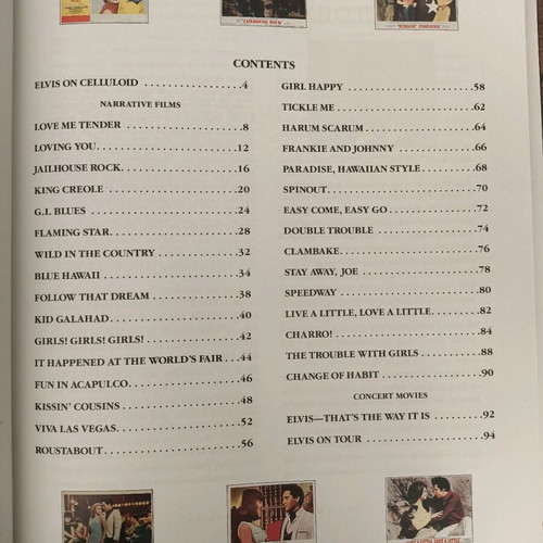 The Films of Elvis Presley book like new, English