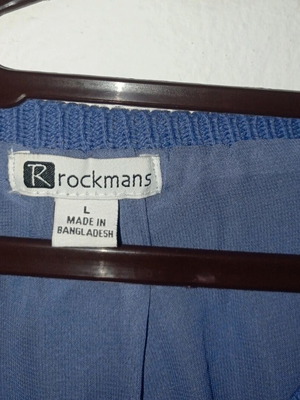 Pullover with transparency like new, blue and purple