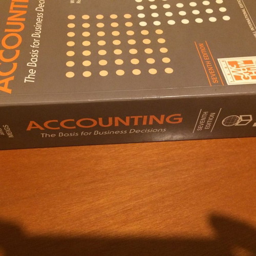 Accounting - Mc Graw Hill - 1988