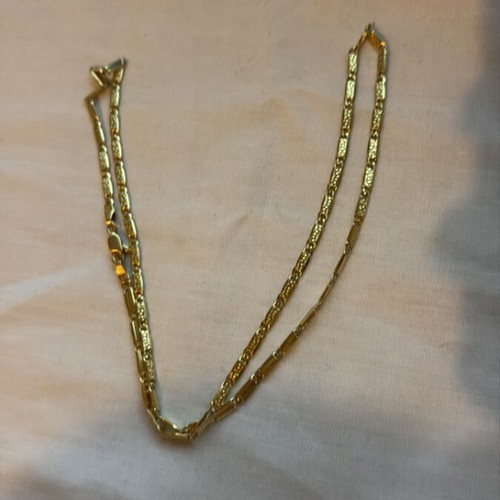 Gold 14K Barlink Chain Bonor new