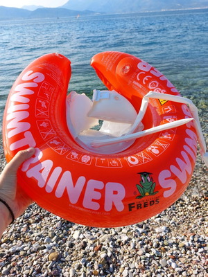 Classic Swimtrainer Freds educational red float used