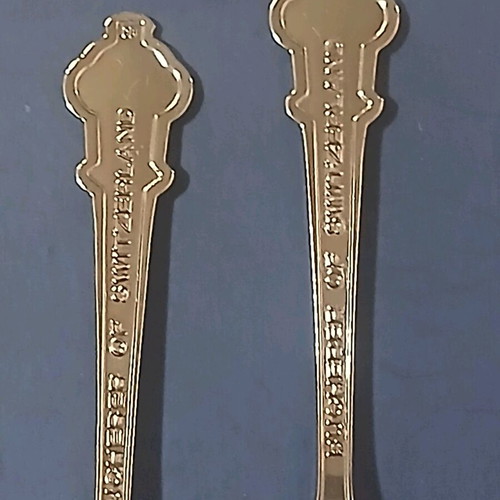 Rolex Bucherer Zurich collectible spoons new, set of 2