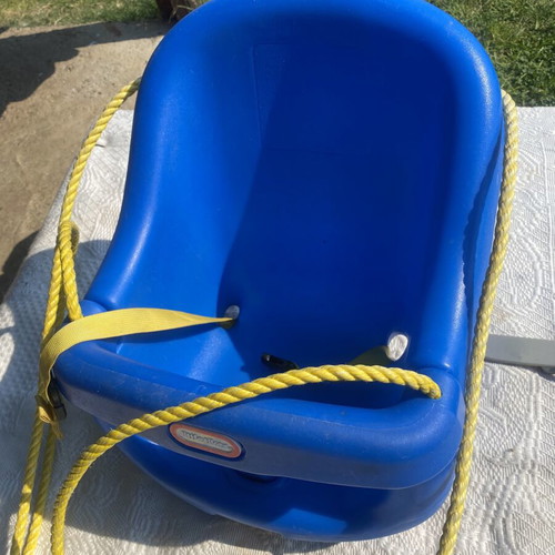 Little Tikes children's swing with safety seat and belt