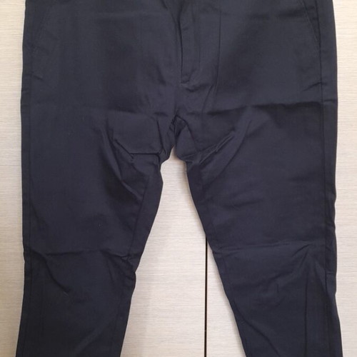 Zara men's pants size L dark blue new
