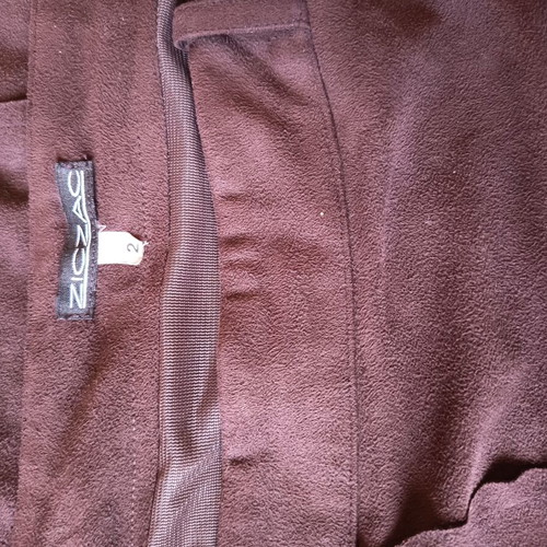 Zig Zag Suede skirt brown size 2s