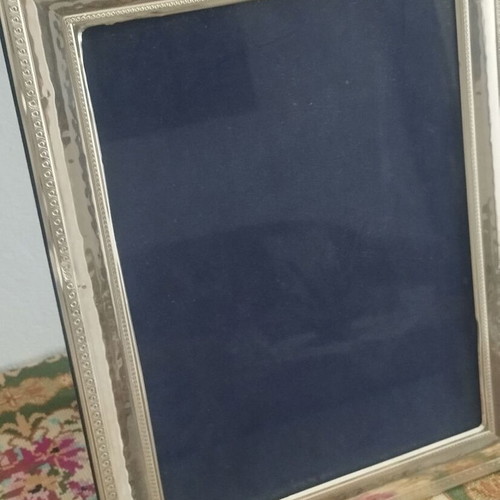Ασημένια κορνίζα 17,5Χ23,5cm σαν καινούργιο