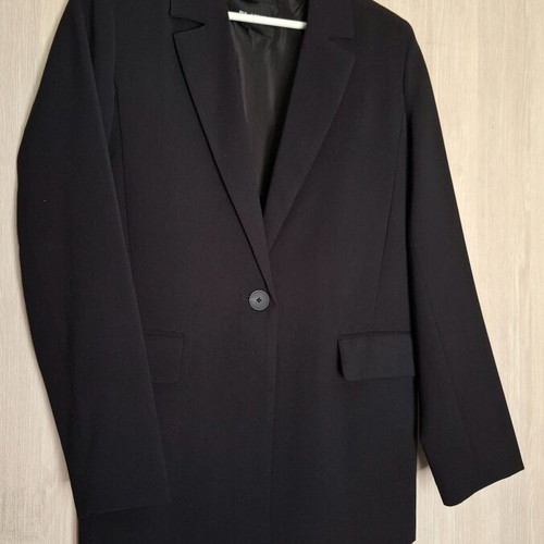 Pull & Bear oversized black jacket like new