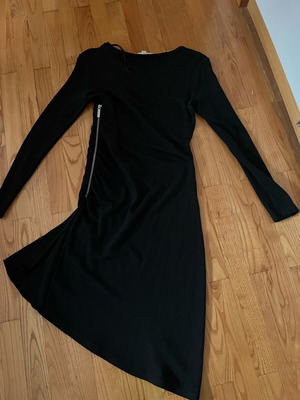 Michael Kors black asymmetrical dress like new
