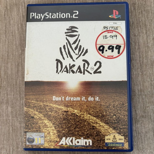 Dakar 2 PlayStation 2 PS2 used English