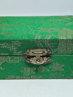 Baoding Chinese Health Balls like new set with silk case