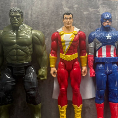 Marvel & DC Universe Action Figures Collection 16 pcs 30cm Hasbro Titan Hero