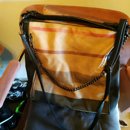 Crossbody bag used, large and almost new