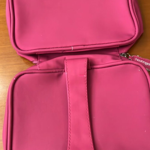Neutrogena toiletry bag used, spacious