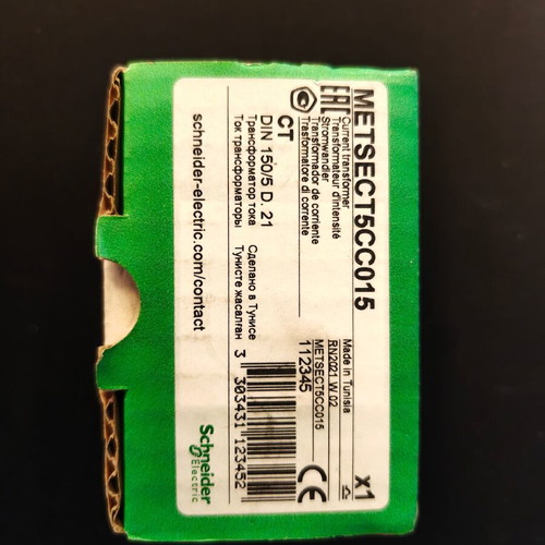 Schneider Electric PowerLogic PM3255 with CT 150/5A