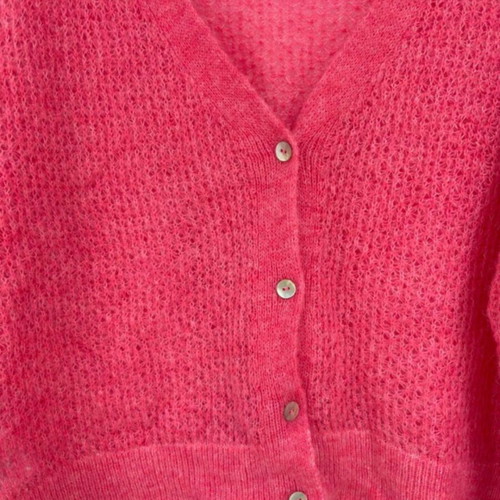 Mango cardigan pink like new, size XS oversize