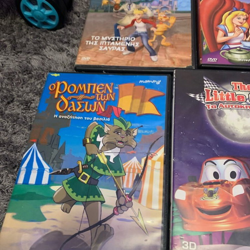 DVD movies like new, dubbed