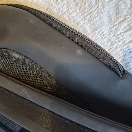 Tucano backpack used, black with laptop compartment