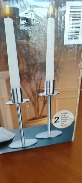 Κηροπήγια διακοσμητικά ανοξείδωτα
