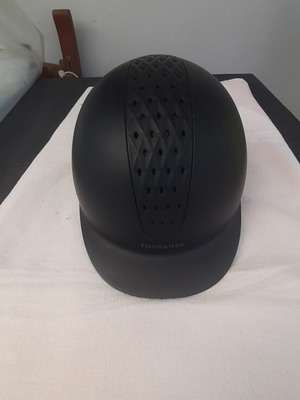 Fouganza Riding Helmet Decathlon size 55cm like new