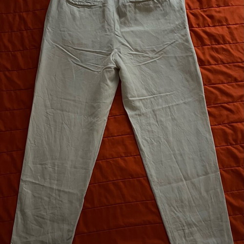 Zara W31 Soft Chino Cotton and Linen Pants